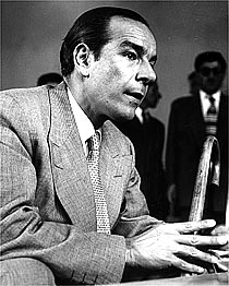 Hossein Fatemi, Iran's fervent nationalist Foreign Minister, who was brutally tortured and executed in November 1954.