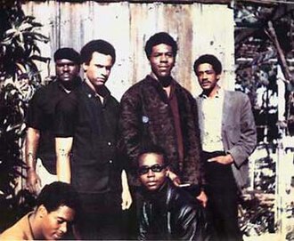 Original six members of the Black Panther Party