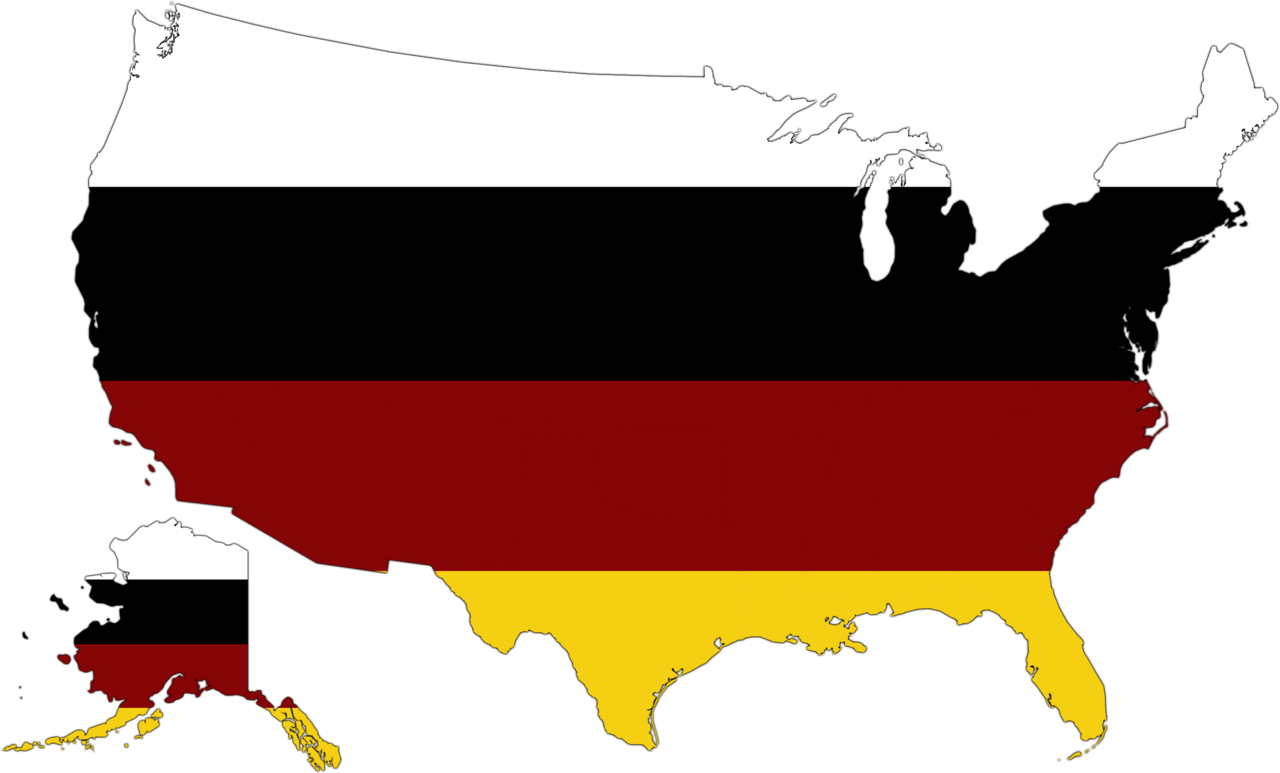 Mappa degli Stati Uniti con i colori della bandiera dei Nativi Americani, a simboleggiare la terra originaria dei popoli indigeni.