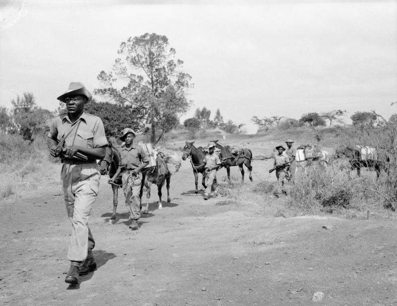 What happened during the Mau Mau uprising in Kenya?