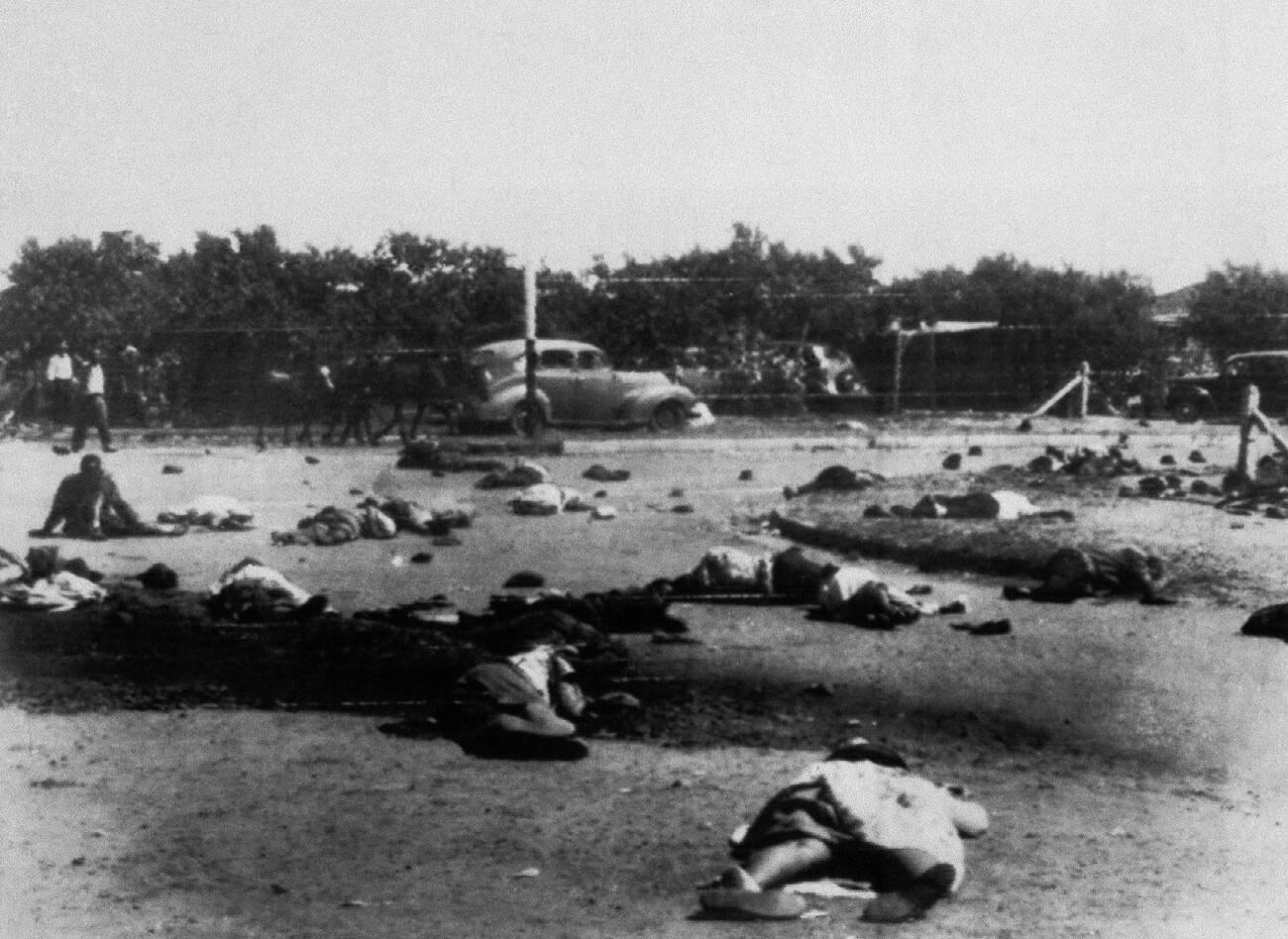 Sharpeville massacre: apartheid police violence