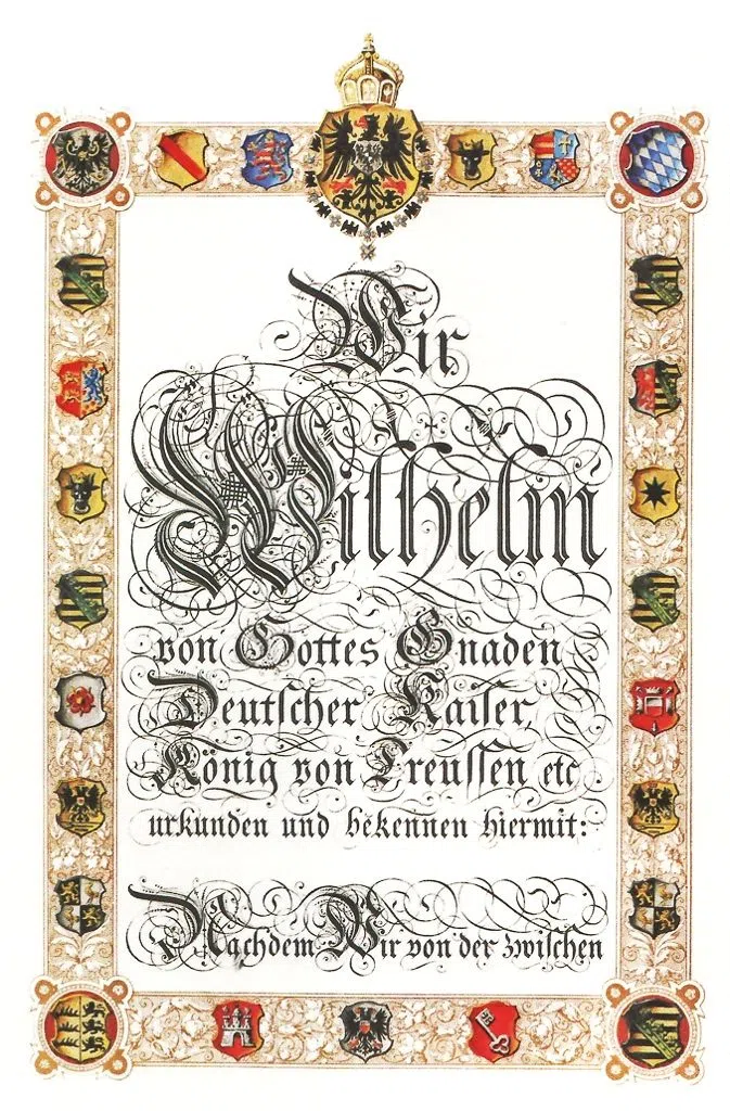 Document de la conférence de Berlin 1885