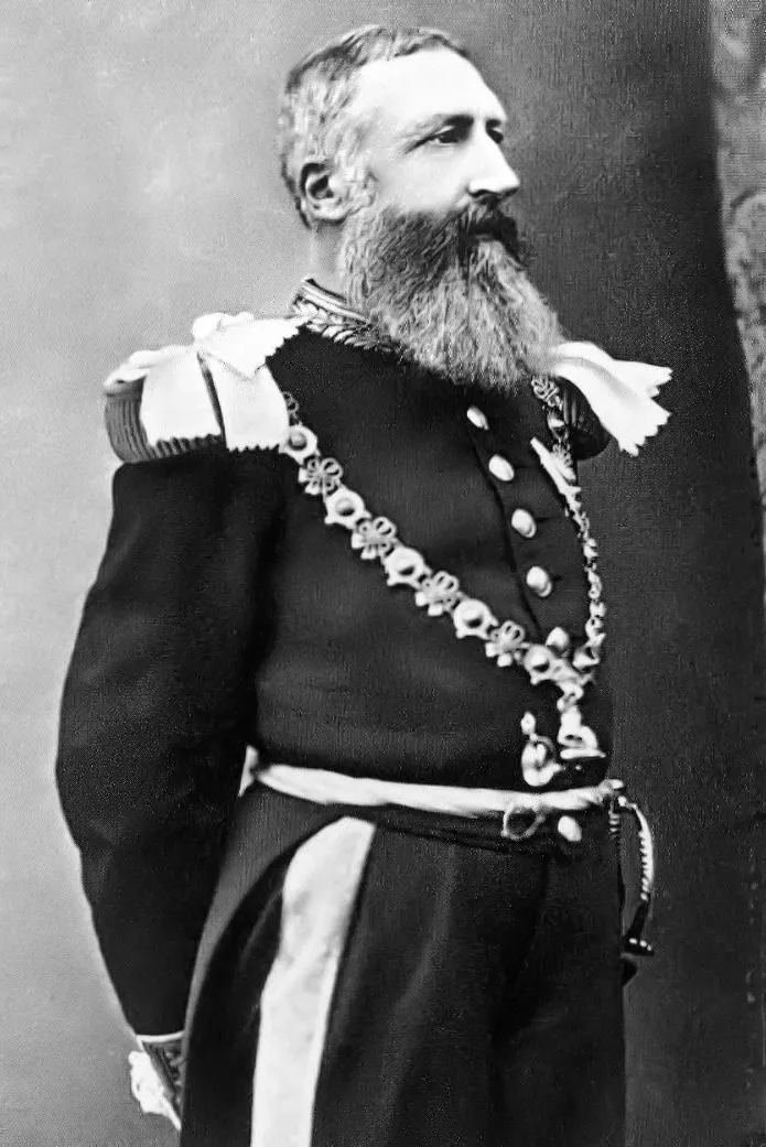 Porträt von König Leopold II. von Belgien