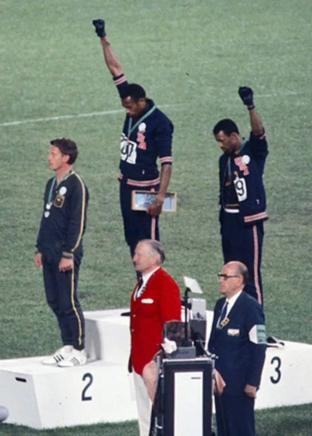 Black Power Gruß, Mexiko 1968 Black Power Gruß, Mexiko 1968