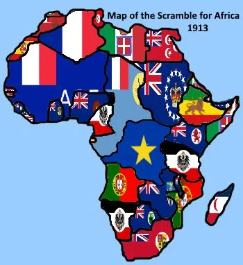 Kolonial Afrika, 1913 Kolonial Afrika, 1913