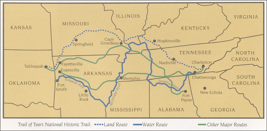 Trail of Tears painting